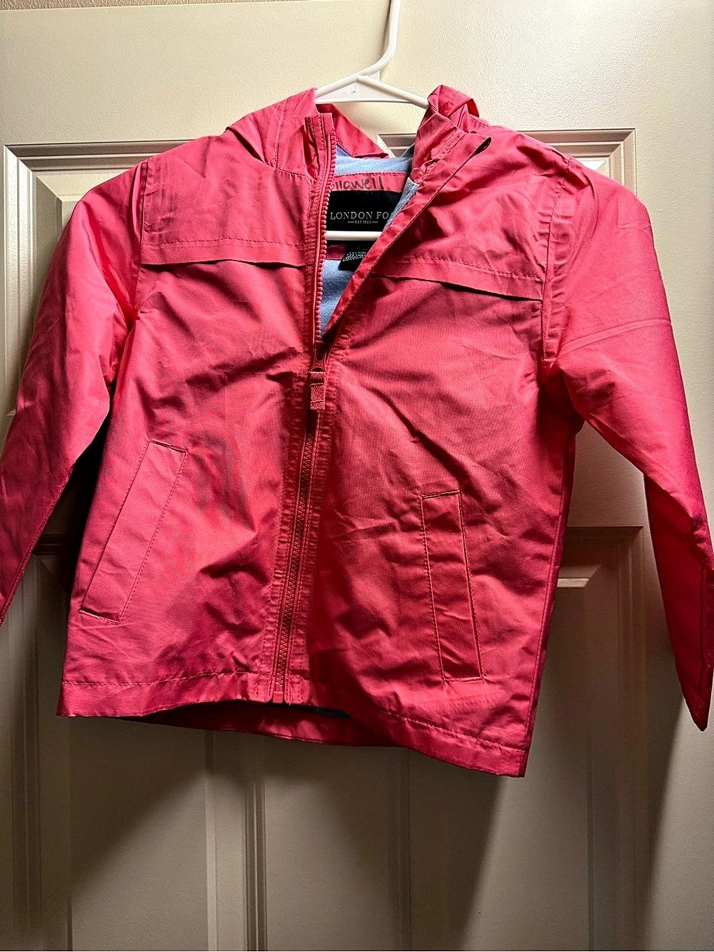 London Fog kids Hooded Utility Jacket Pink Size 4